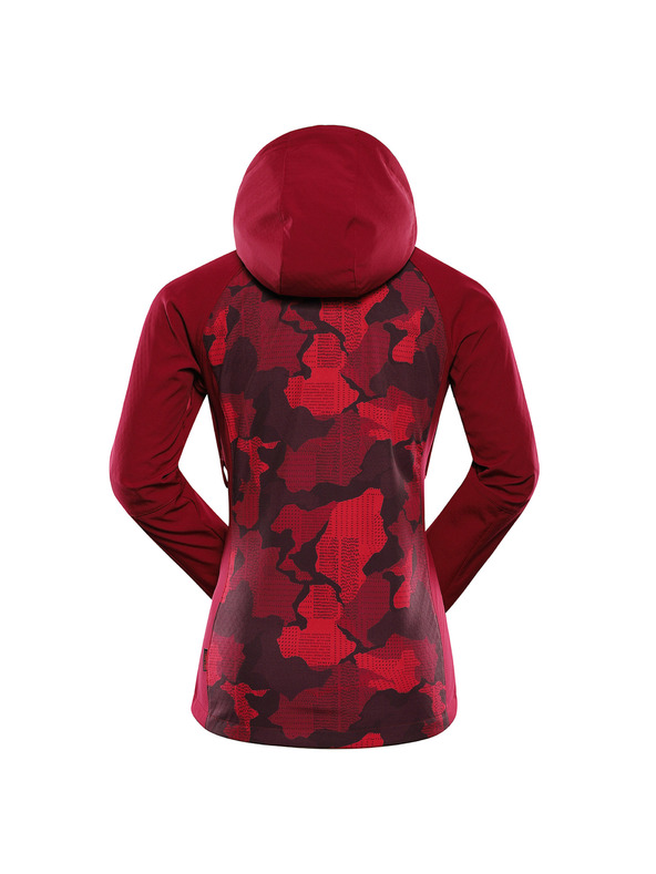 ALPINE PRO Ženska softshell jakna z DWR obdelavo ALPINE PRO HOORA anemone različica pa