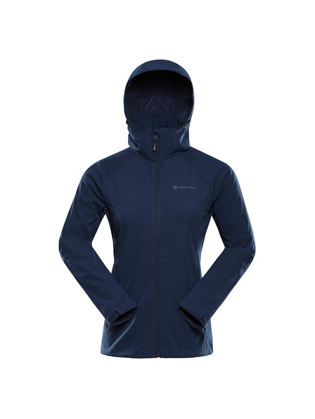 ALPINE PRO Ženska softshell jakna z DWR obdelavo ALPINE PRO HOORA moonlit ocean