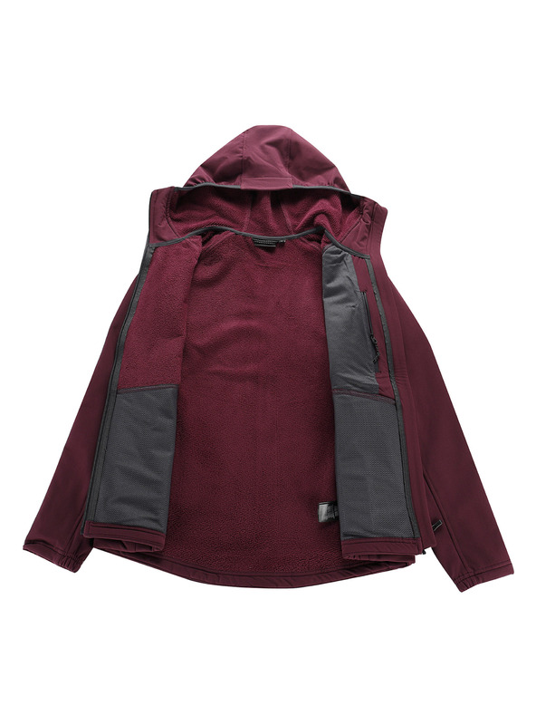 ALPINE PRO Ženska softshell jakna z DWR obdelavo ALPINE PRO ANUKA fig