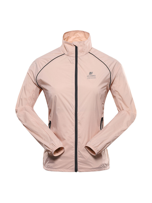 ALPINE PRO Ženska ultralahka jakna z DWR obdelavo ALPINE PRO SPINA 2 breskev