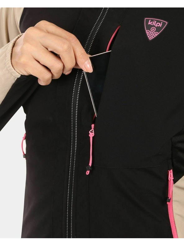 Kilpi Ženska softshell jakna Kilpi BALEO-W Bež
