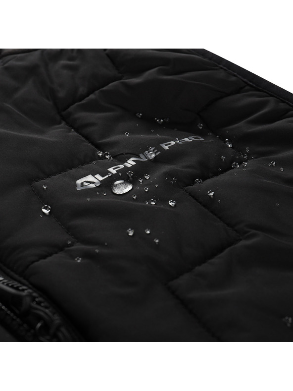 ALPINE PRO Ženska topla telovnik z merino polnilom ALPINE PRO NERCA black