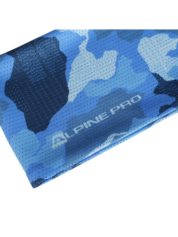 ALPINE PRO Športna hitro sušeča naglavna traka ALPINE PRO MUSA 2 blue jewel različica pa