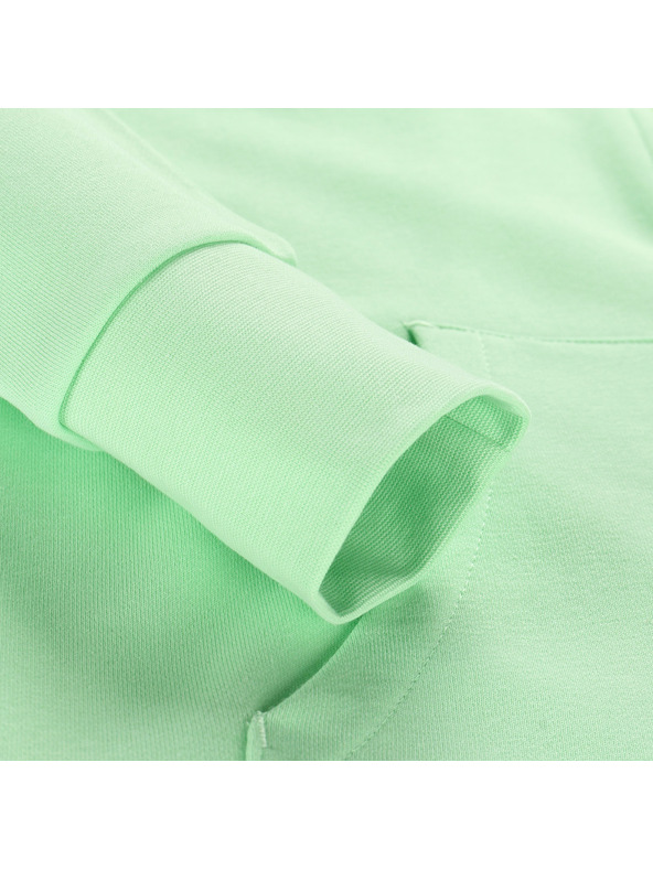 ALPINE PRO Ženska bombažna jopa ALPINE PRO LOKKA paradise zelena