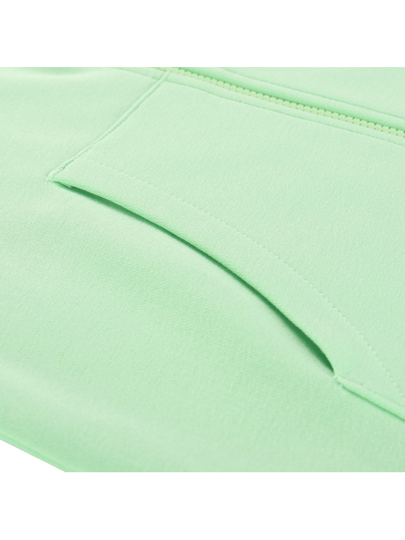 ALPINE PRO Ženska bombažna jopa ALPINE PRO LOKKA paradise zelena