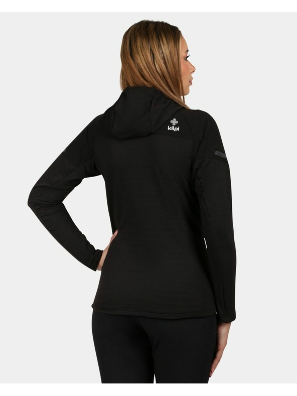 Kilpi Ženska funkcionalna jopa s kapuco Kilpi MEMPHIS-W Črna
