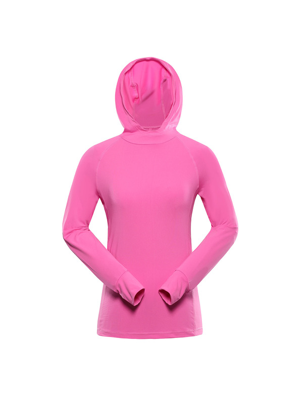 ALPINE PRO Ženska funkcionalna jopa z odsevnimi elementi ALPINE PRO IZARA neon roza