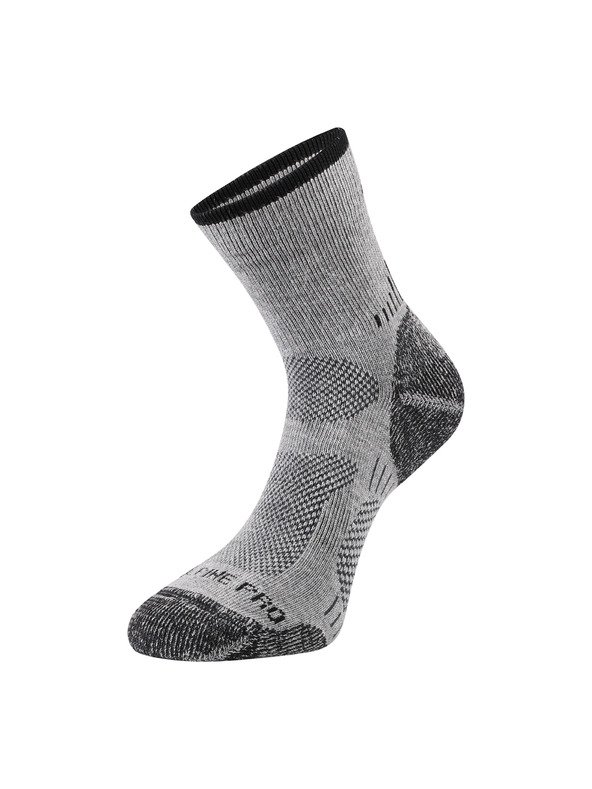 ALPINE PRO Antibakterijske nogavice ALPINE PRO KEROWE sive