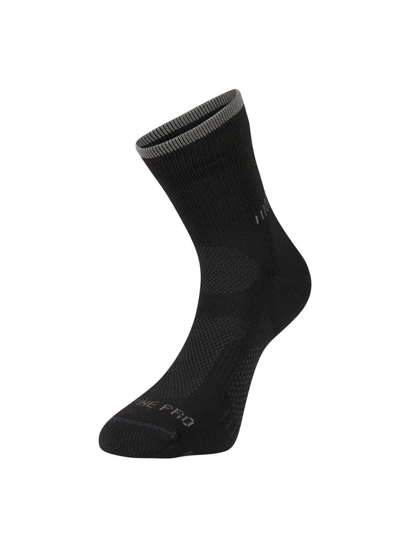 ALPINE PRO Antibakterijske nogavice ALPINE PRO KEROWE črne