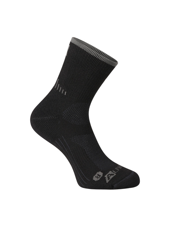 ALPINE PRO Antibakterijske nogavice ALPINE PRO KEROWE črne