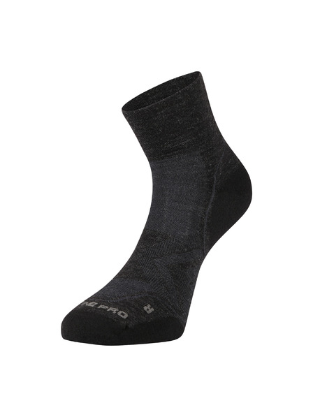 ALPINE PRO Antibakterijske nogavice iz merino volne ALPINE PRO DERERE black