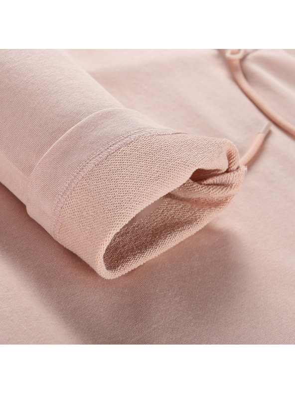 ALPINE PRO Ženske bombažne obleke ALPINE PRO MOLEDA 2 peach whip