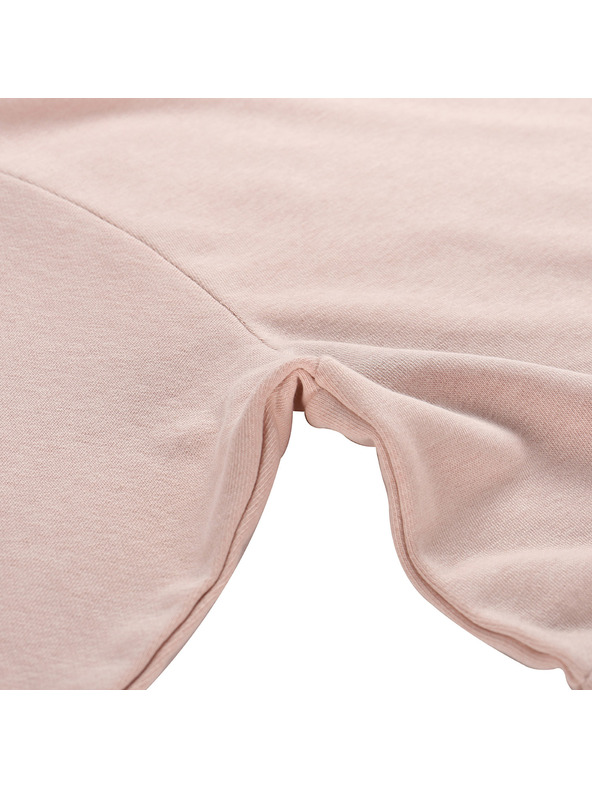 ALPINE PRO Ženske bombažne obleke ALPINE PRO MOLEDA 2 peach whip