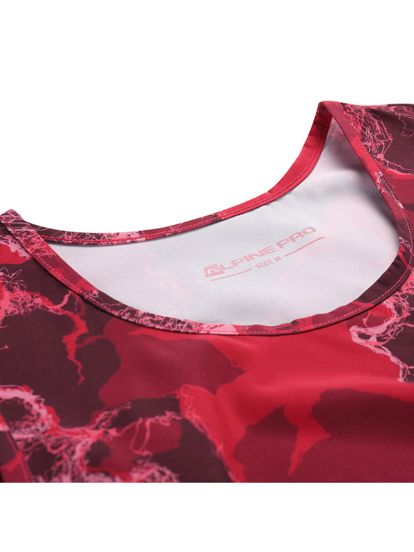 ALPINE PRO Ženske hitro sušeče obleke s cool dry ALPINE PRO COLEENA 2 anemone varianta pe