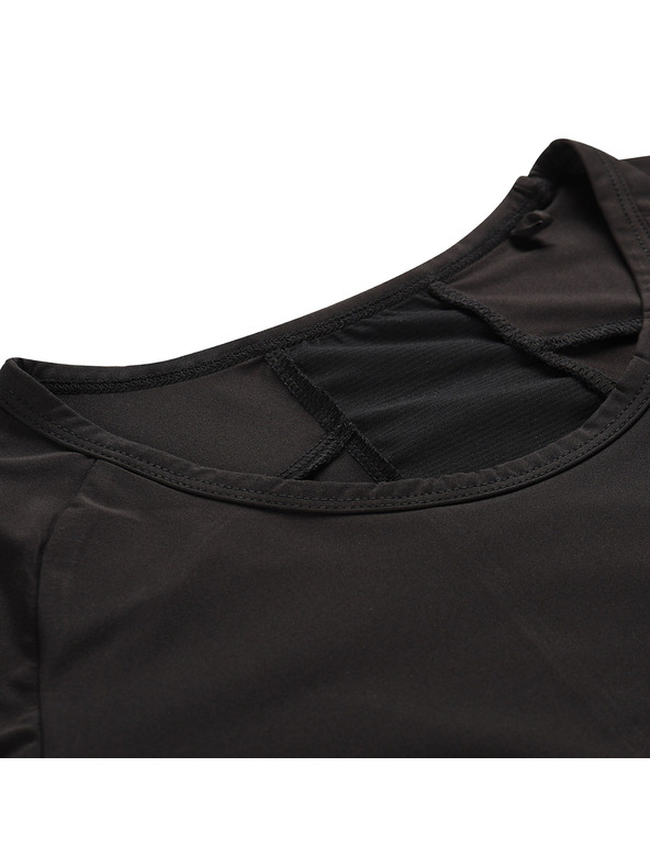 ALPINE PRO Ženska hitro sušeča majica s cool dry ALPINE PRO BONDA 2 black