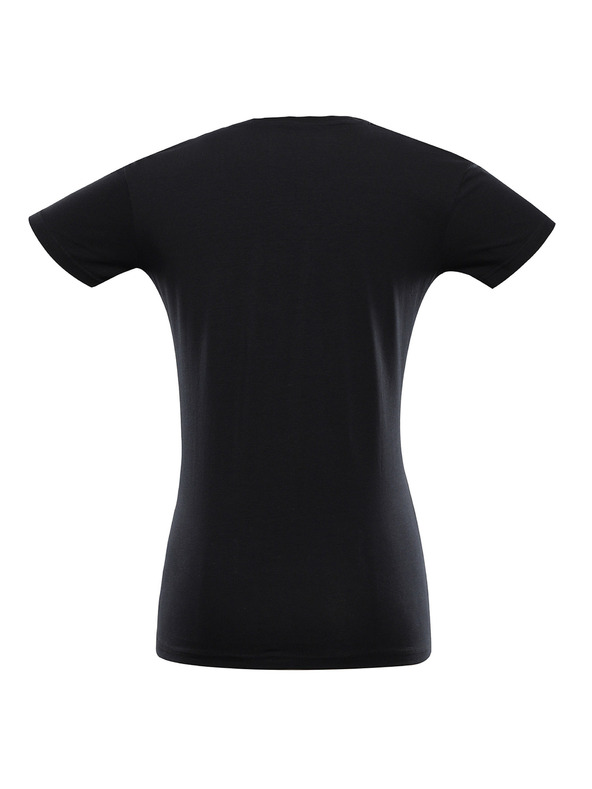 ALPINE PRO Ženska bombažna majica ALPINE PRO SUMEKA black varianta pa