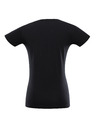 ALPINE PRO Ženska bombažna majica ALPINE PRO SUMEKA black varianta pa