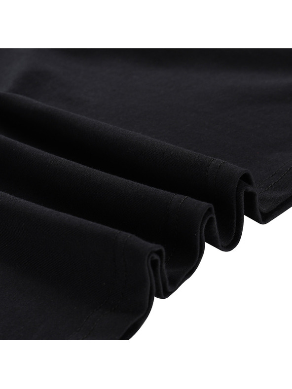 ALPINE PRO Ženska bombažna majica ALPINE PRO SUMEKA black varianta pa