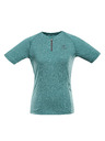 ALPINE PRO Ženski hitro sušeči kolesarski dres ALPINE PRO GERETA 2 aqua sea