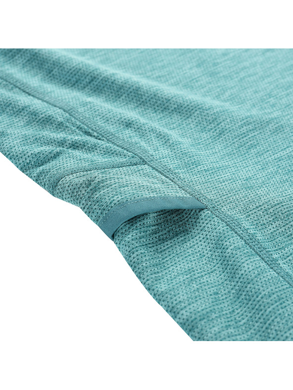 ALPINE PRO Ženski hitro sušeči kolesarski dres ALPINE PRO GERETA 2 aqua sea