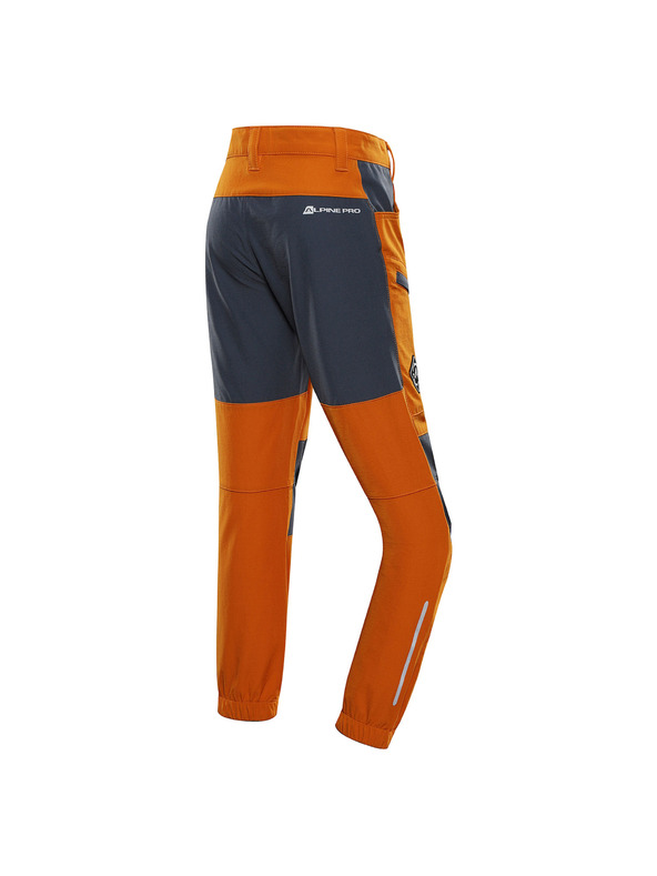 ALPINE PRO Otroške softshell hlače ALPINE PRO AKANO jesenski javor
