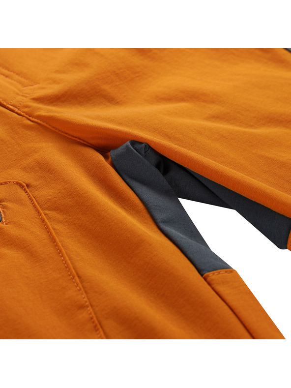 ALPINE PRO Otroške softshell hlače ALPINE PRO AKANO jesenski javor