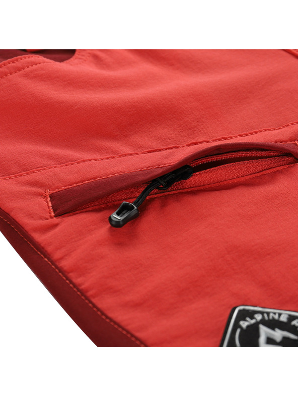 ALPINE PRO Otroške softshell hlače ALPINE PRO AKANO kajenska paprika