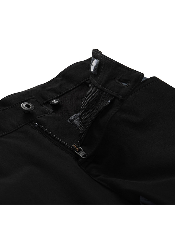 ALPINE PRO Otroške softshell hlače ALPINE PRO AKANO črna