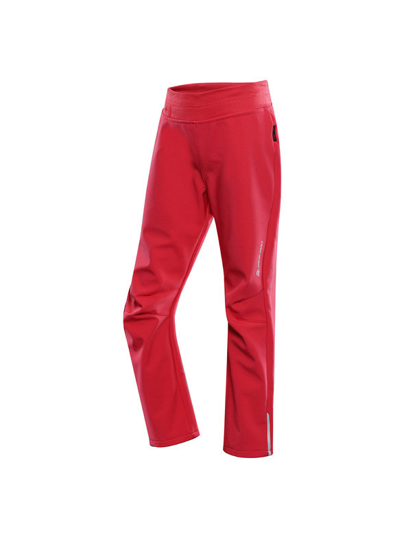 ALPINE PRO Otroške softshell hlače ALPINE PRO ZORTO malina