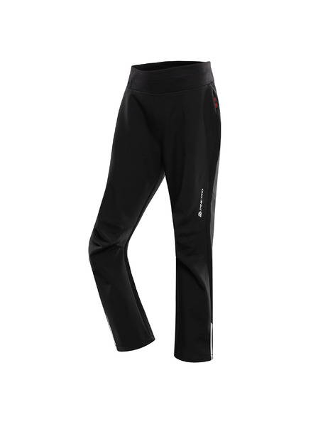 ALPINE PRO Otroške softshell hlače ALPINE PRO ZORTO črna