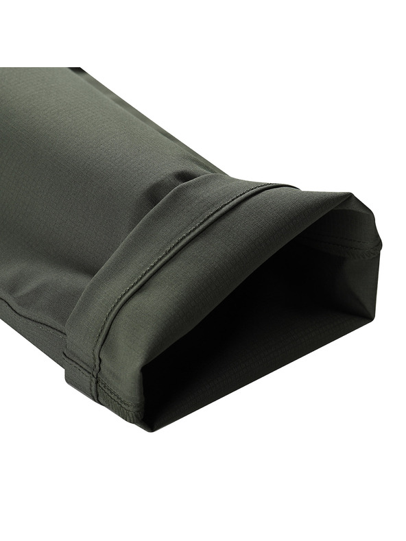 ALPINE PRO Otroške hlače z odstranljivimi hlačnicami ALPINE PRO NESCO 2 olivno zelena