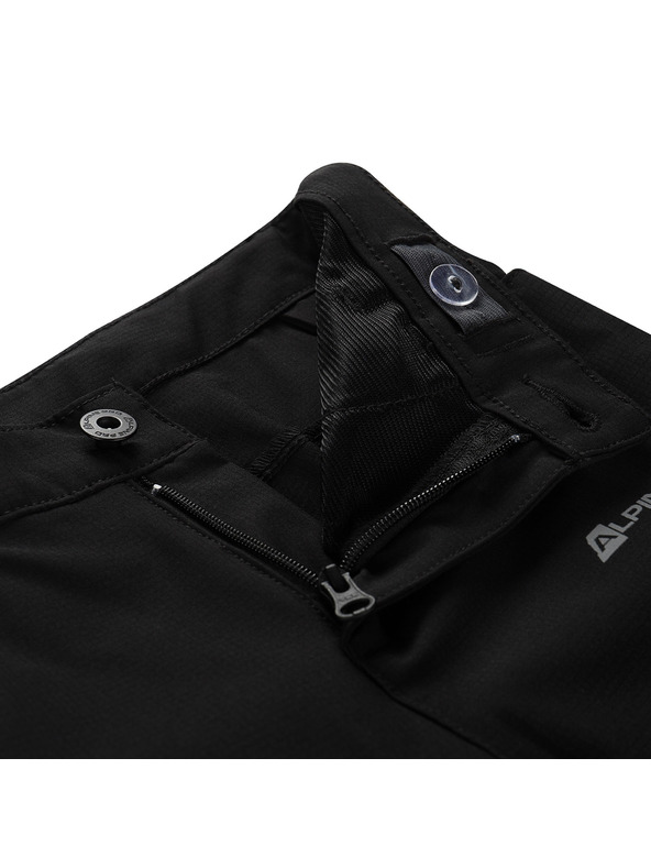 ALPINE PRO Otroške hlače z odstranljivimi hlačnicami ALPINE PRO NESCO 2 črna