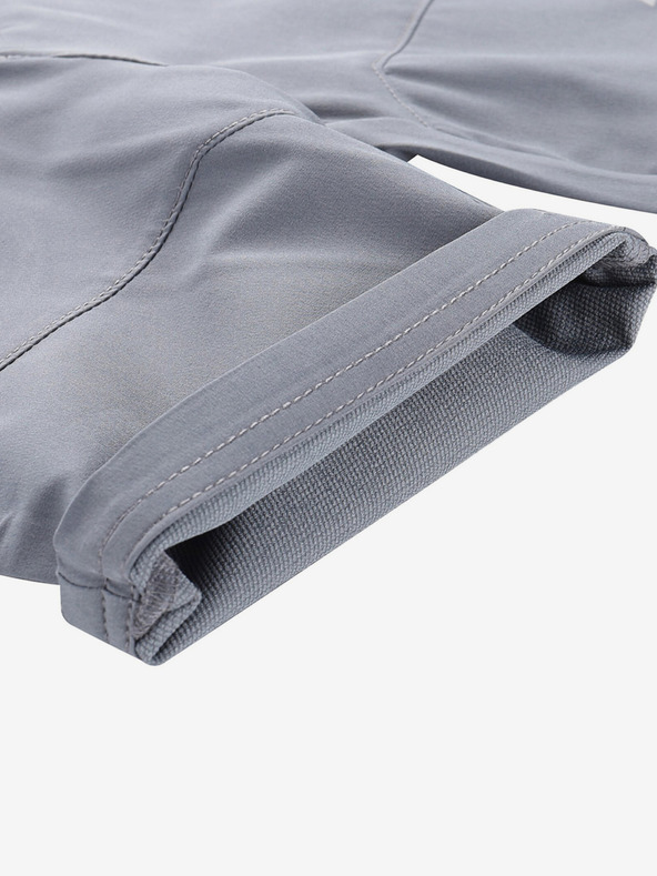 ALPINE PRO Sive otroške softshell hlače ALPINE PRO Bako