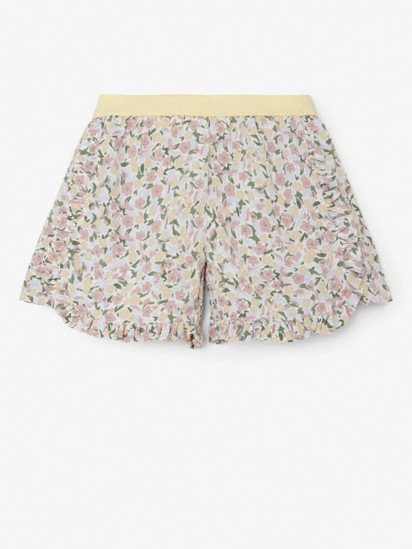 name it Bele in rožnate dekliške hlače s cvetličnim vzorcem ime Finna