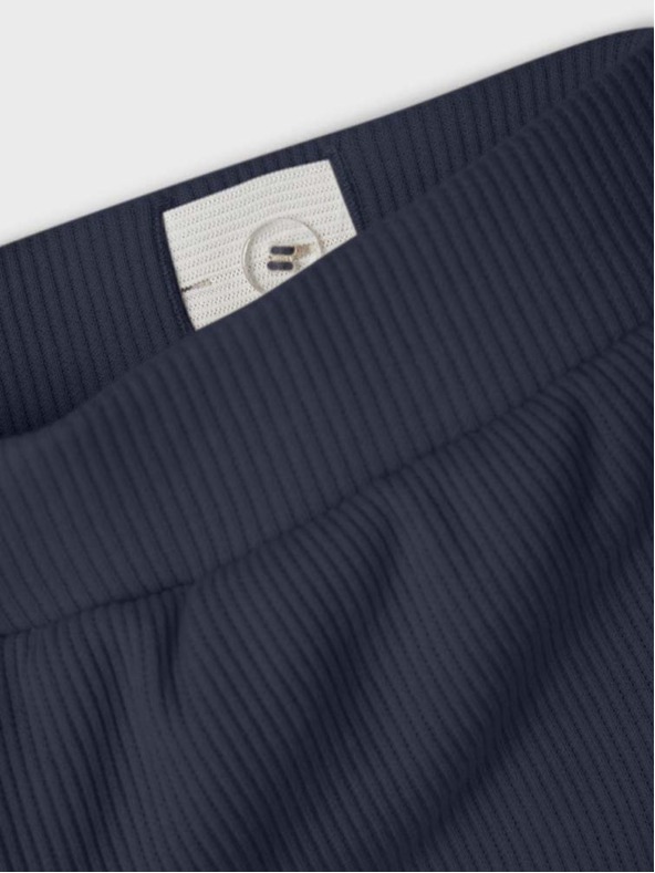 name it Temno modre dekliške kratke hlače z rebrastim vzorcem ime Tara