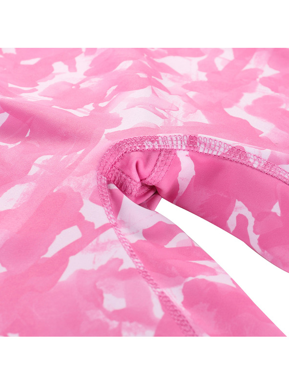 ALPINE PRO Otroške hitrosušeče legice ALPINE PRO MARDO neon roza varianta pb