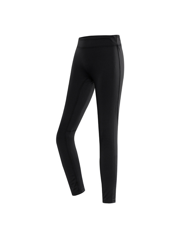 ALPINE PRO Otroške hitrosušeče legice ALPINE PRO MARDO črna