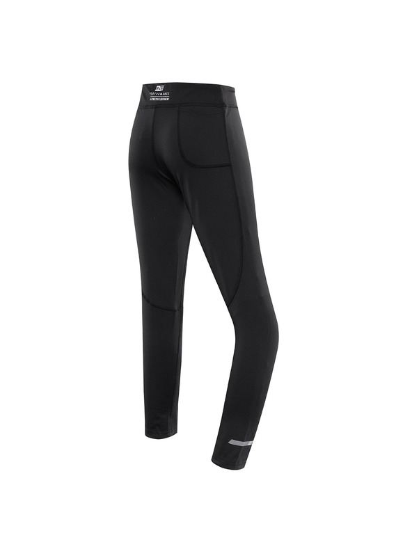 ALPINE PRO Otroške hitrosušeče legice ALPINE PRO MARDO črna