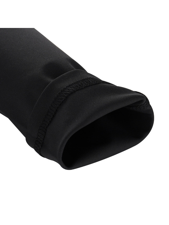 ALPINE PRO Otroške hitrosušeče legice ALPINE PRO MARDO črna