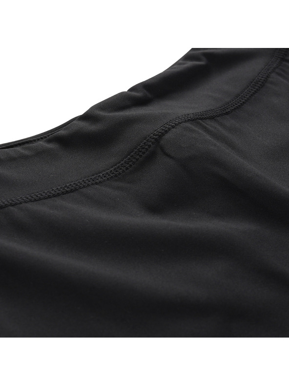 ALPINE PRO Otroške hitrosušeče legice ALPINE PRO MARDO črna