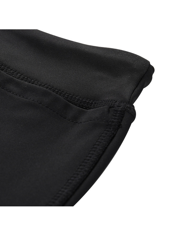 ALPINE PRO Otroške hitrosušeče legice ALPINE PRO MARDO črna