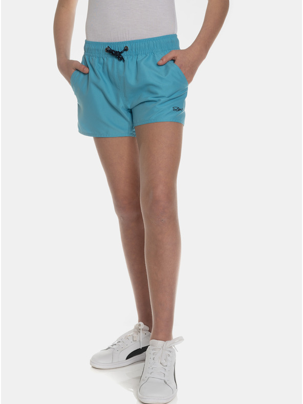 Sam 73 Modre dekliške kratke hlače SAM 73