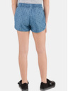 Sam 73 Modre dekliške kratke hlače iz džinsa z vzorcem SAM 73