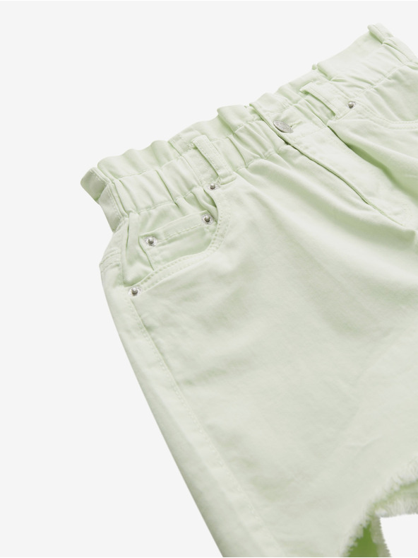 Tom Tailor Svetlo zelena Dekliške kratke hlače iz džinsa Tom Tailor