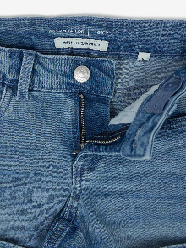 Tom Tailor Svetlo modre dekliške kratke hlače iz džinsa Tom Tailor