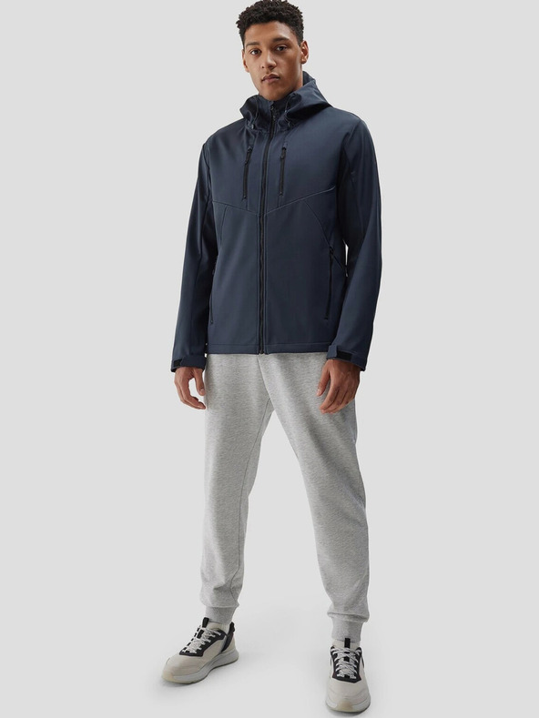 4F Moška vetrovna softshell jakna z membrano 8000 4F