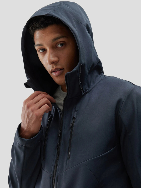 4F Moška vetrovna softshell jakna z membrano 8000 4F