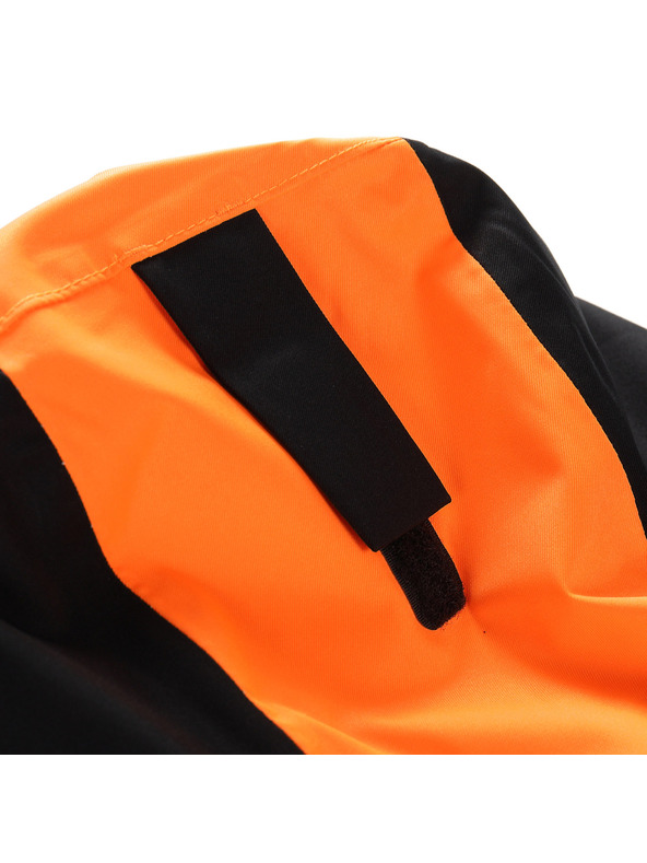 ALPINE PRO Moška smučarska jakna s ptx snežno membrano ALPINE PRO DEAR neonsko šokantna oranžna