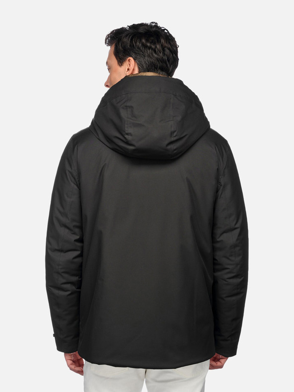 Geox Črna moška jakna Geox Terrestre Abx