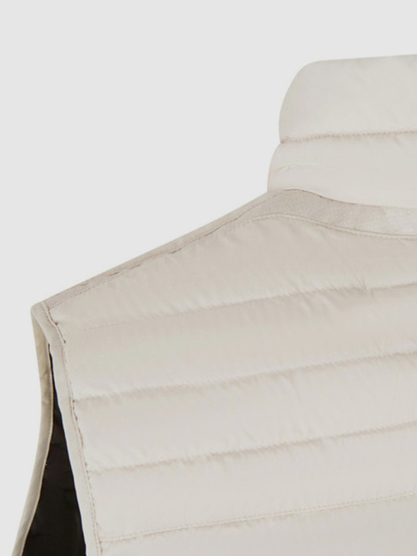 Geox Črna moška puhasta telovnik Geox Kennet